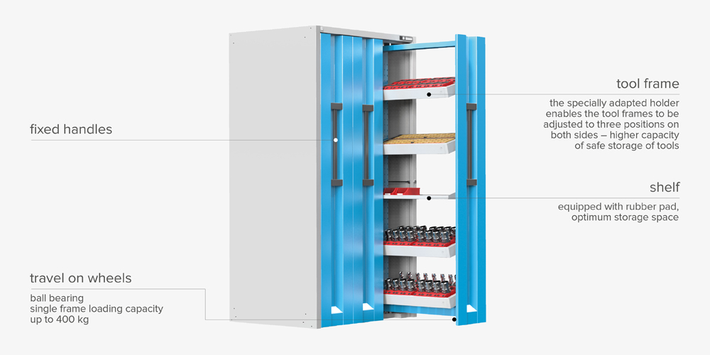 LISTA - Vertical pull-out cabinets